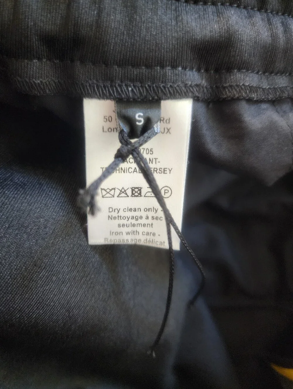 Joseph Slim-Fit Piped Tech Jersey Track Pants In Black Size S